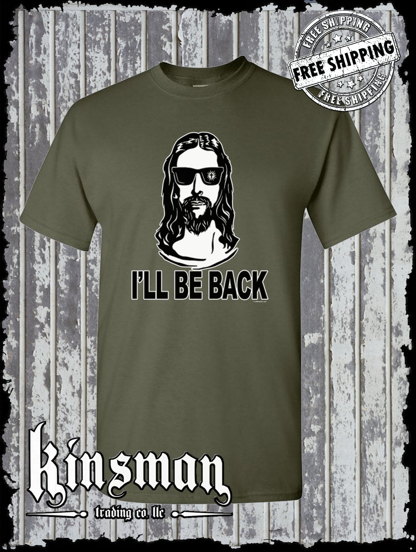 I'll Be Back Jesus T-Shirt - God Christian / Catholic Faith