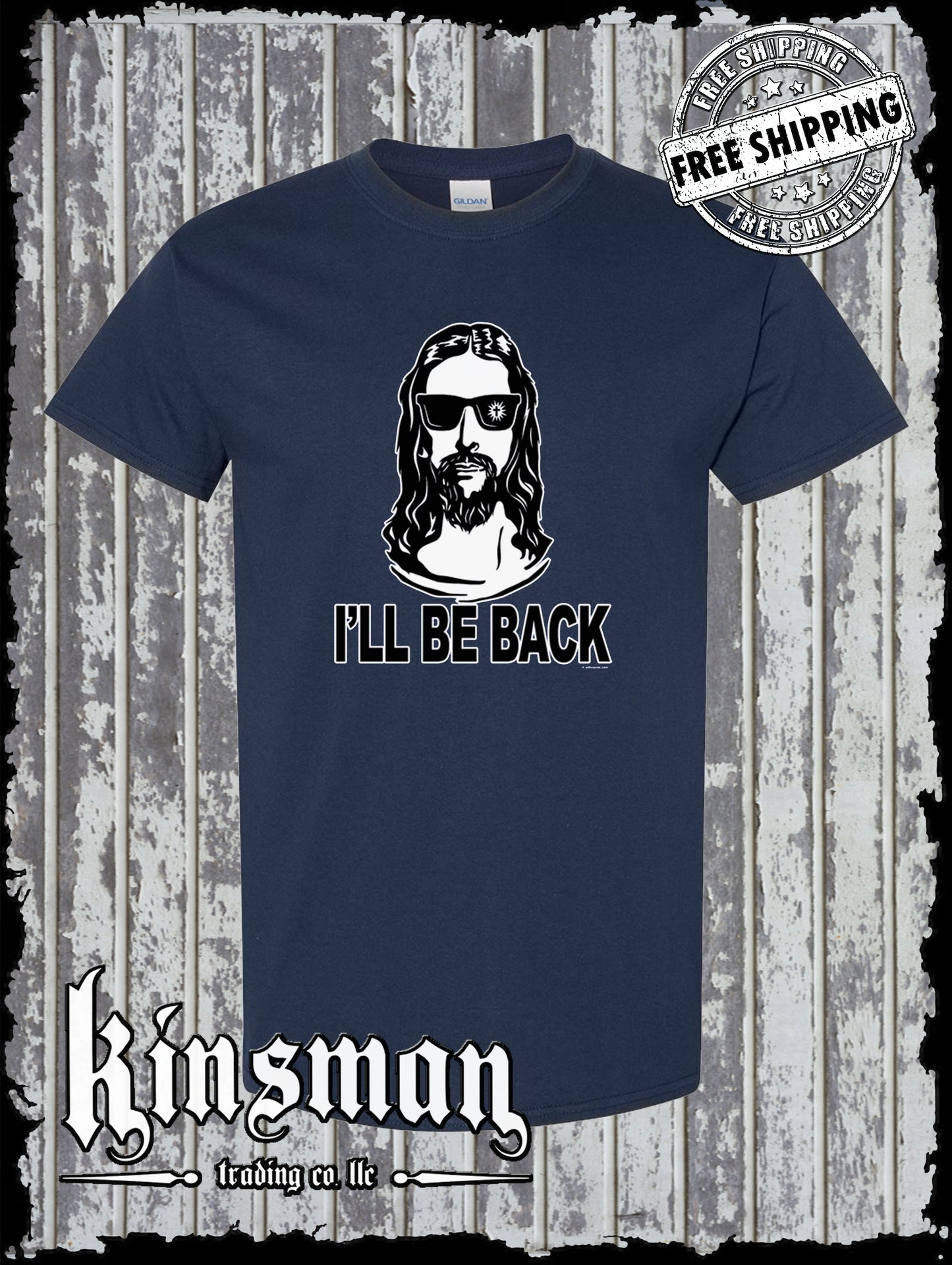 I'll Be Back Jesus T-Shirt - God Christian / Catholic Faith