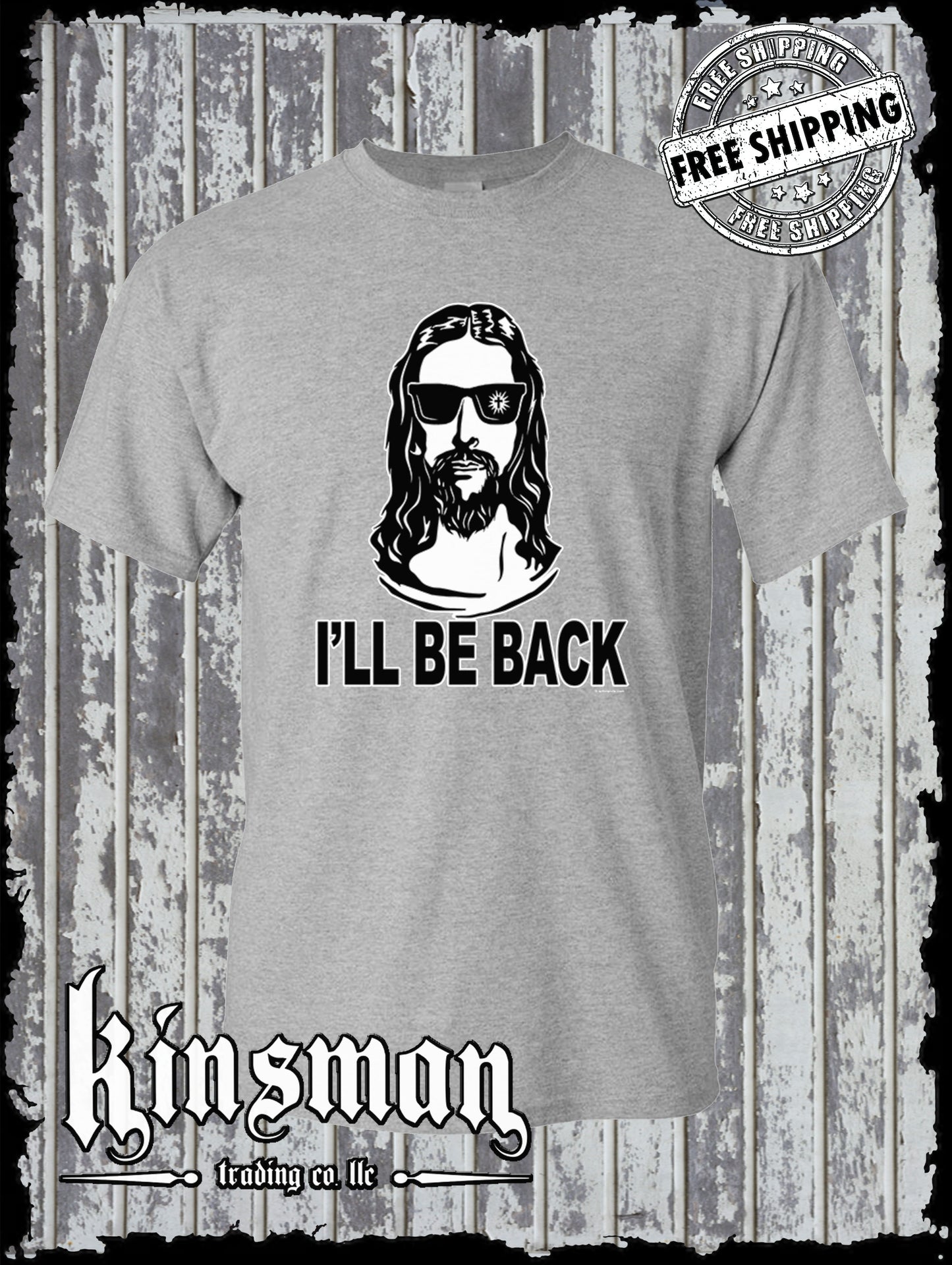 I'll Be Back Jesus T-Shirt - God Christian / Catholic Faith