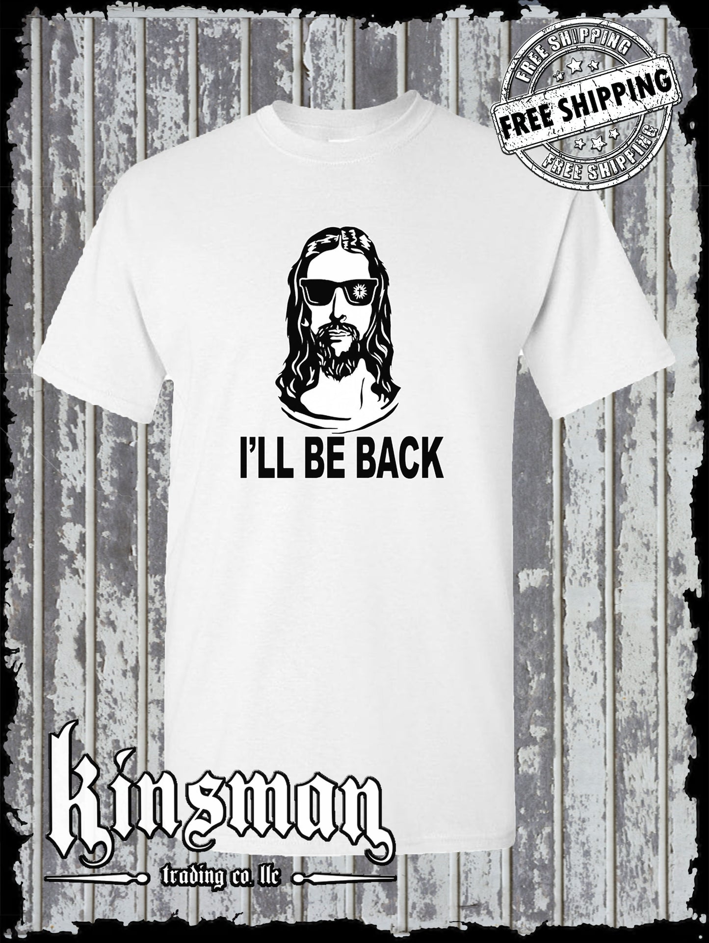 I'll Be Back Jesus T-Shirt - God Christian / Catholic Faith