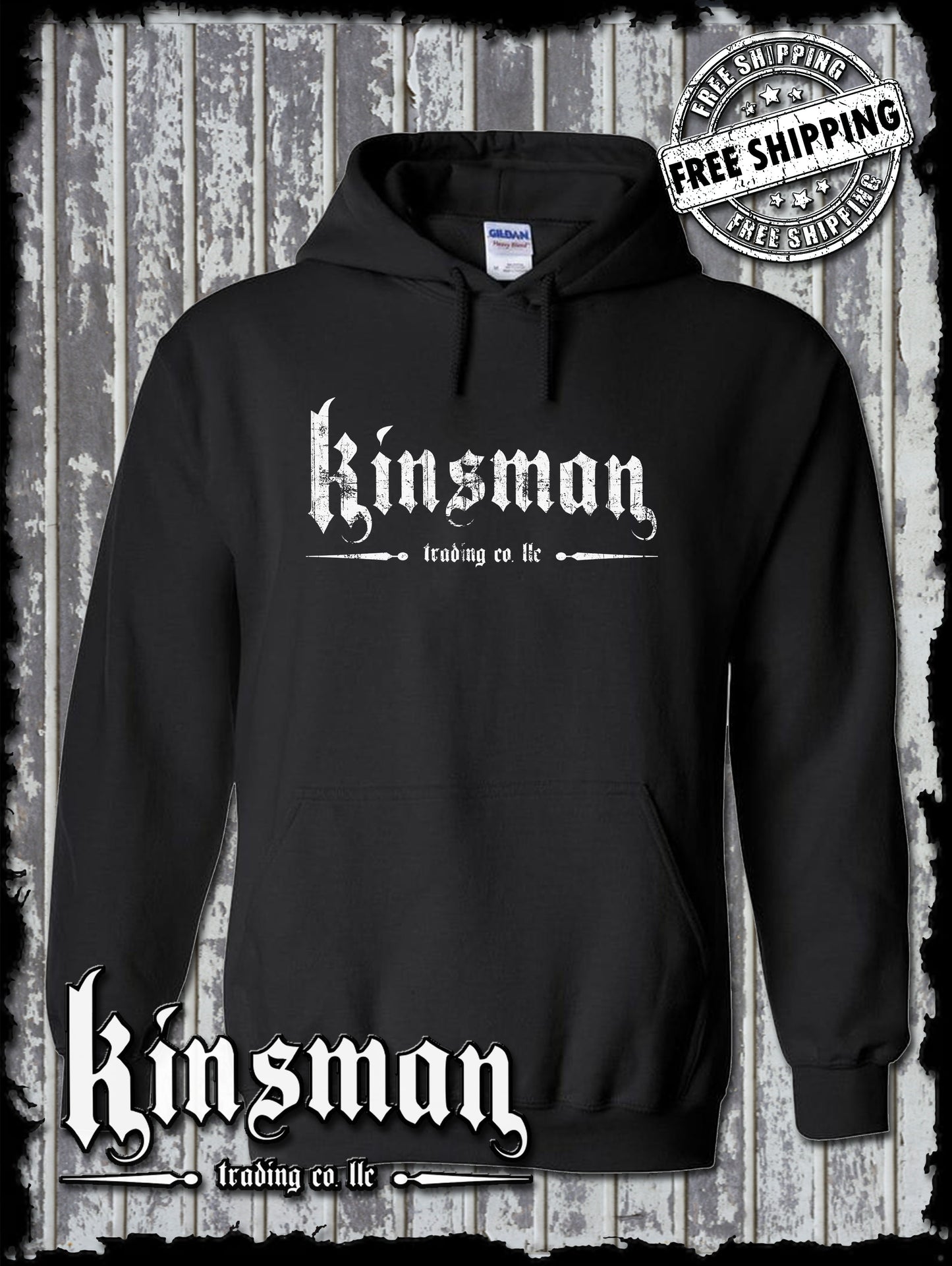 Kinsman Trading Co. LLC Logo Hoodie / Sweatshirt - Saginaw, Michigan
