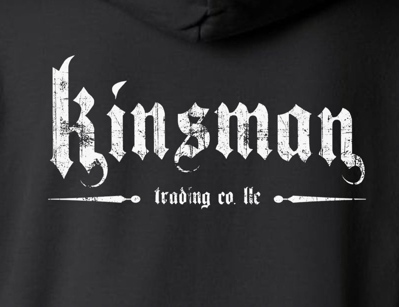 Kinsman Trading Co. LLC 2-Sided Logo Hoodie / Sweatshirt