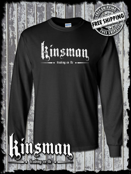 Kinsman Trading Co. LLC Logo Long Sleeve T-Shirt