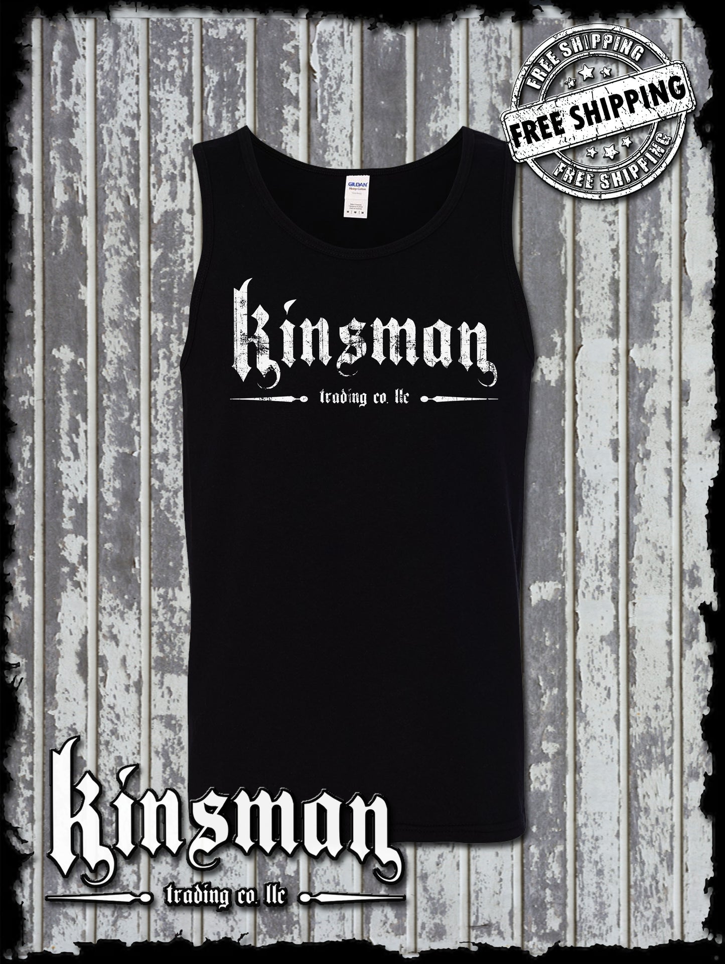 Kinsman Trading Co. LLC Logo Tank Top T-Shirt