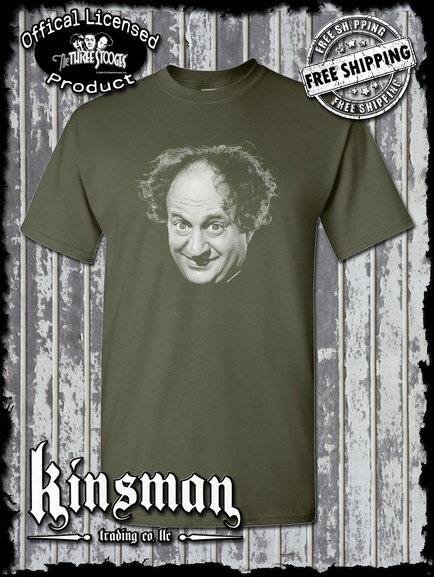 Three Stooges Larry T-Shirt