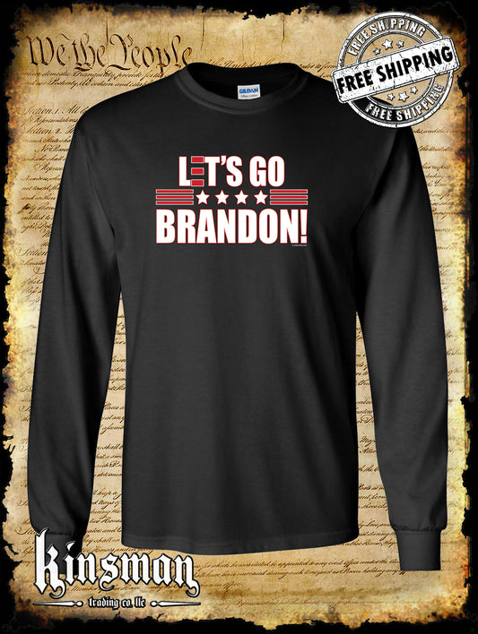 Let's Go Brandon! Long Sleeve T-Shirt Trump 2024