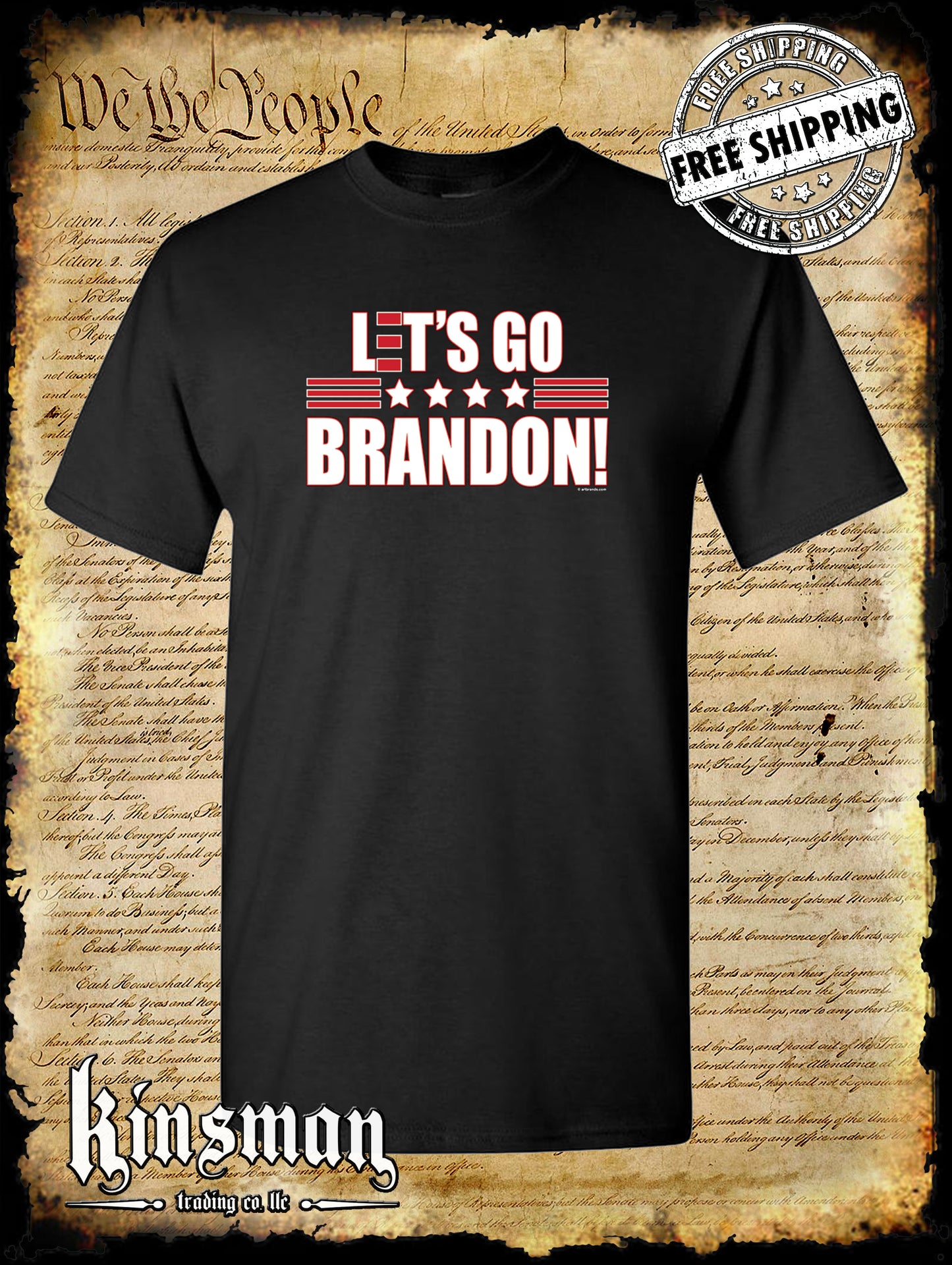 Let's Go Brandon! T-Shirt Trump 2024