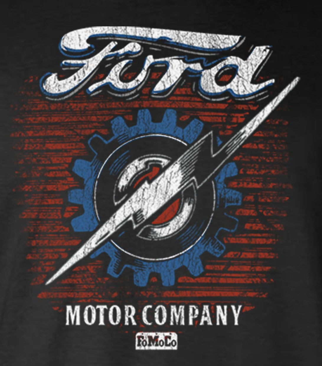 Ford Motor Company Lightning Logo Long Sleeve T-Shirt - Official Licensed Product