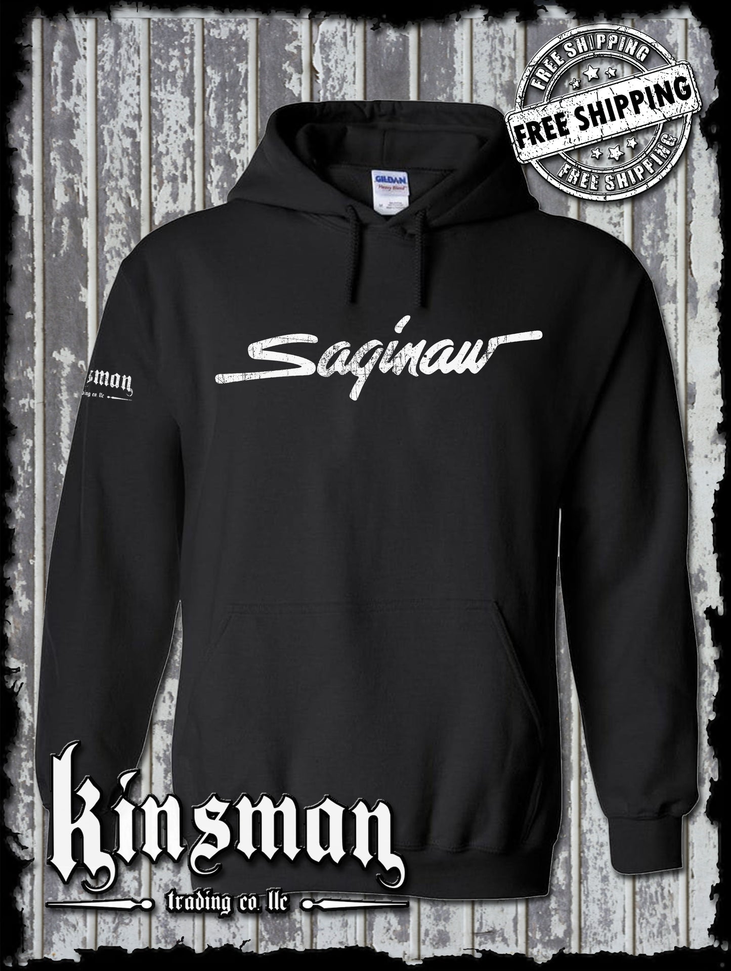 Saginaw City Logo Hoodie / Sweatshirt