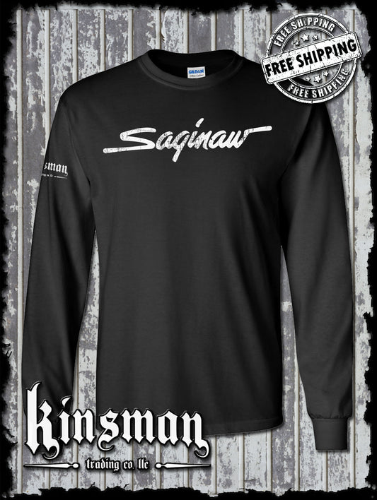 Saginaw City Logo Long Sleeve T-Shirt