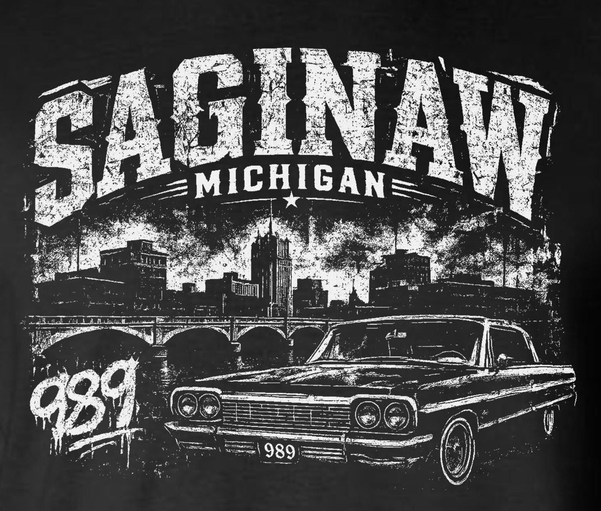 Saginaw Lowrider 989 Hoodie / Sweatshirt