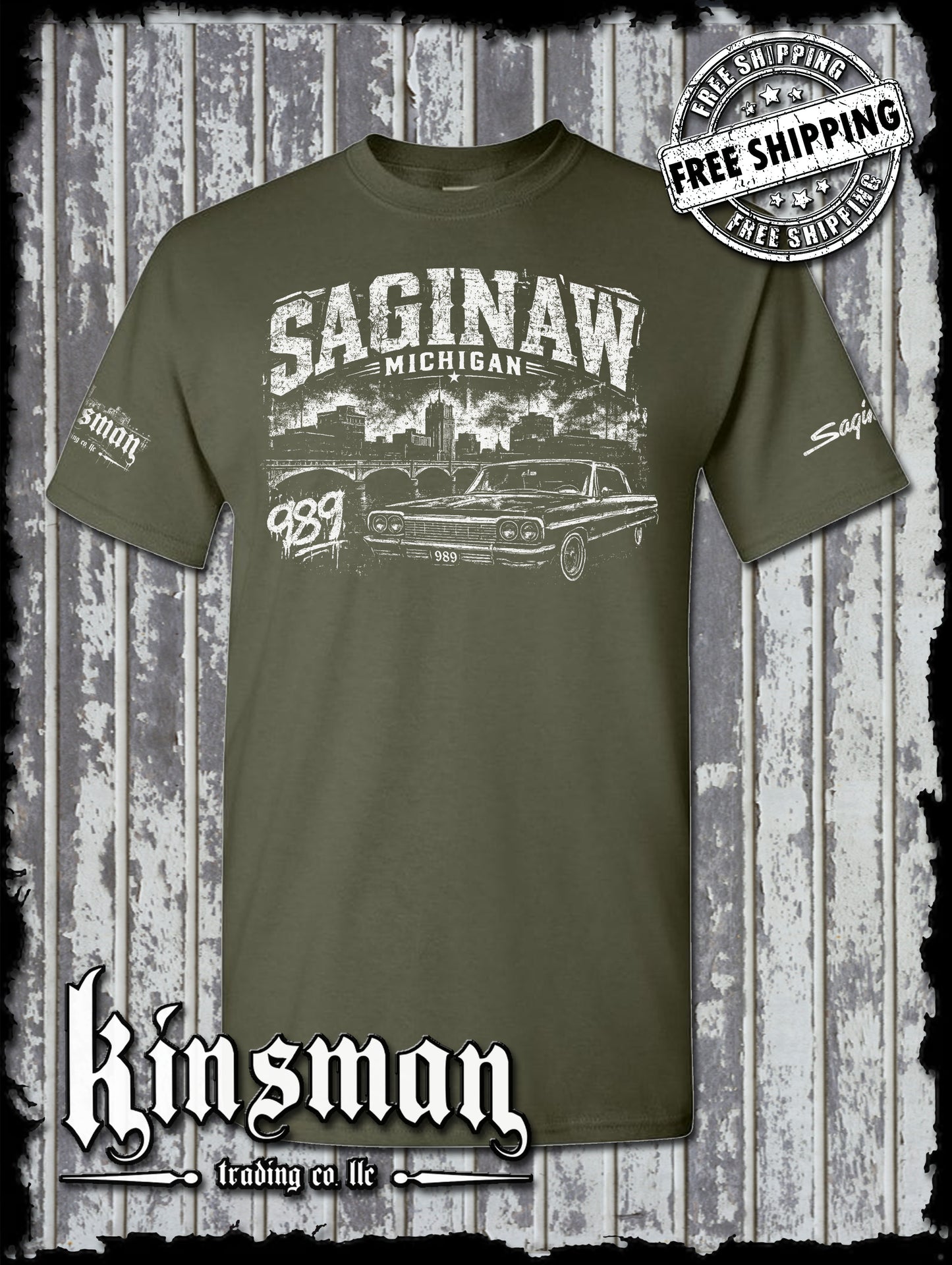 Saginaw Lowrider 989 T-Shirt