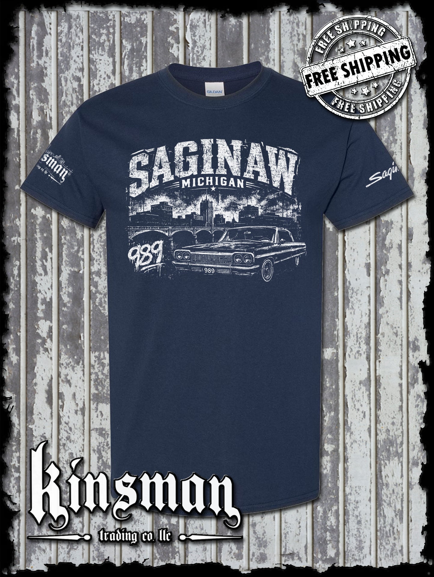 Saginaw Lowrider 989 T-Shirt