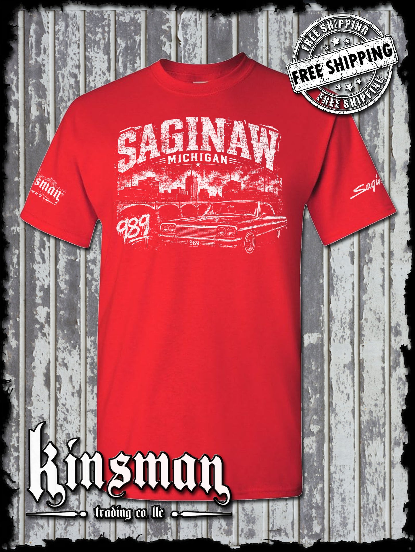 Saginaw Lowrider 989 T-Shirt