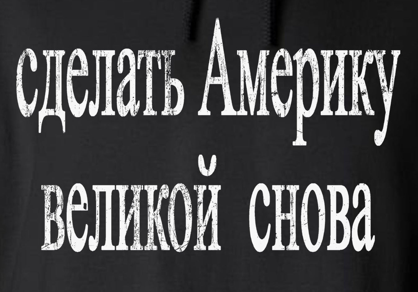 Make AMERICA Great Again in RUSSIAN Hoodie - TRUMP President Putin Protest 2020