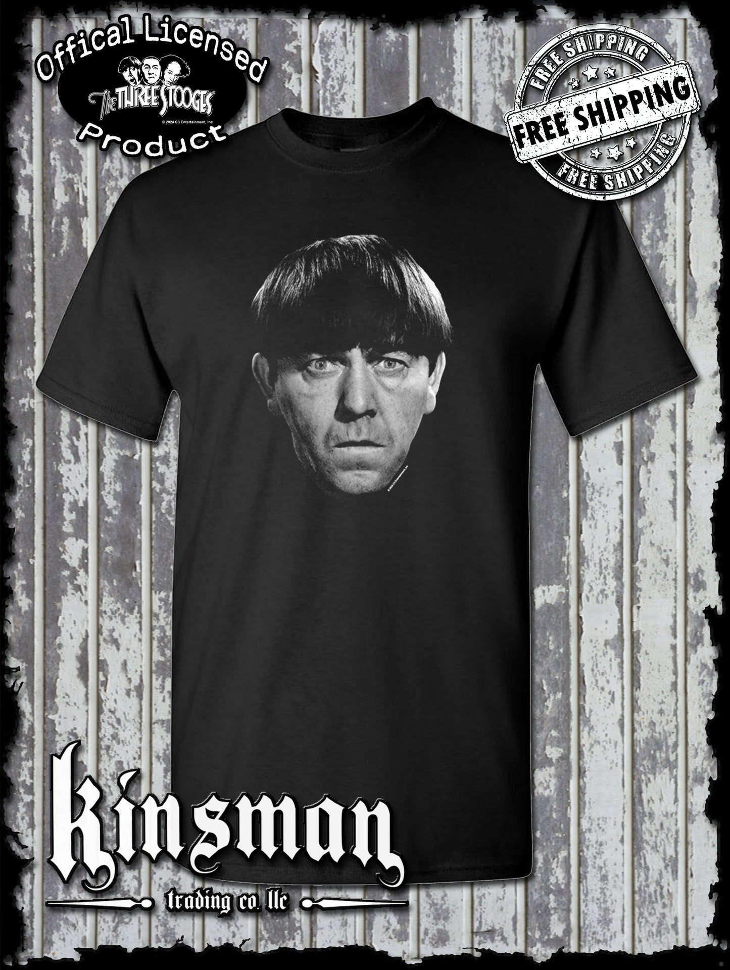 Three Stooges Moe T-Shirt