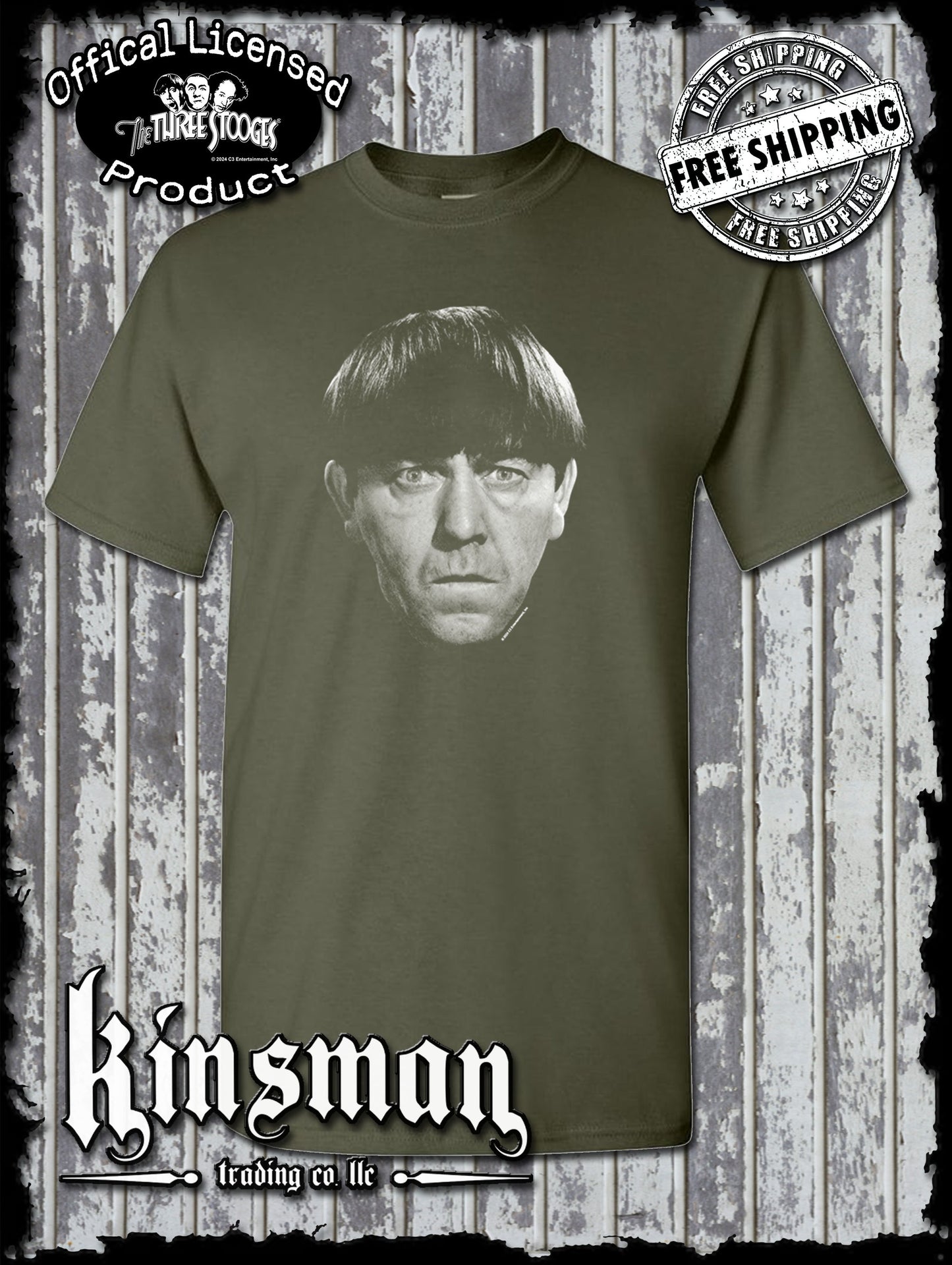 Three Stooges Moe T-Shirt
