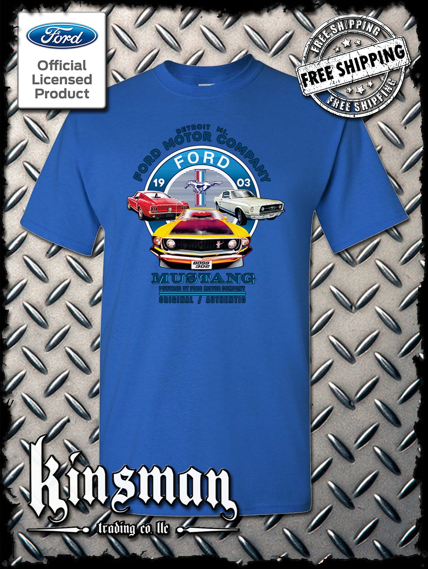 Ford Mustang Circle Logo T-Shirt