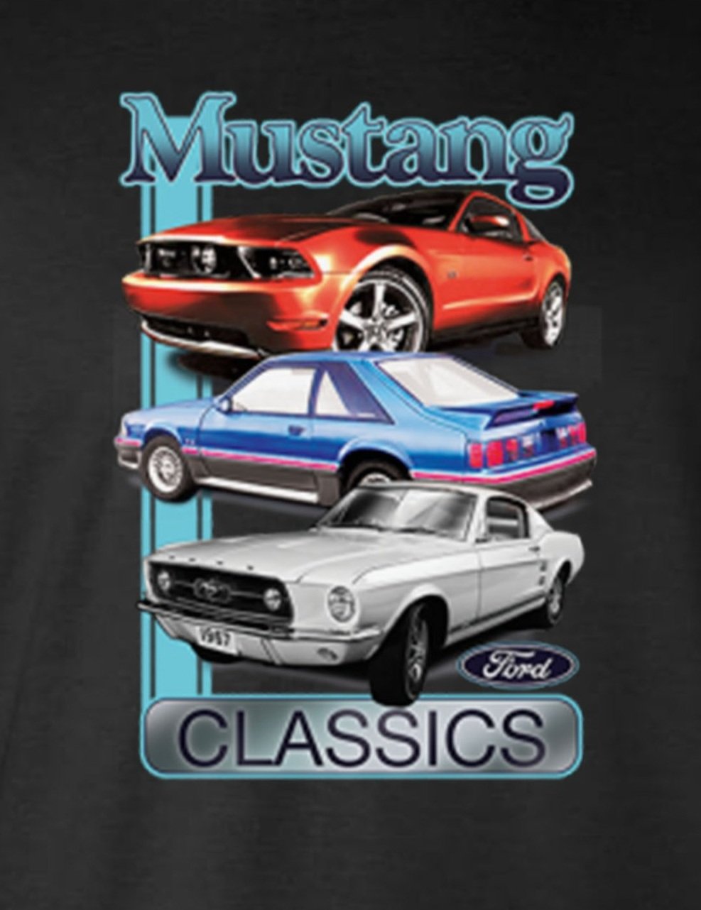Ford Mustang Classics 2-Sided Tank Top T-Shirt