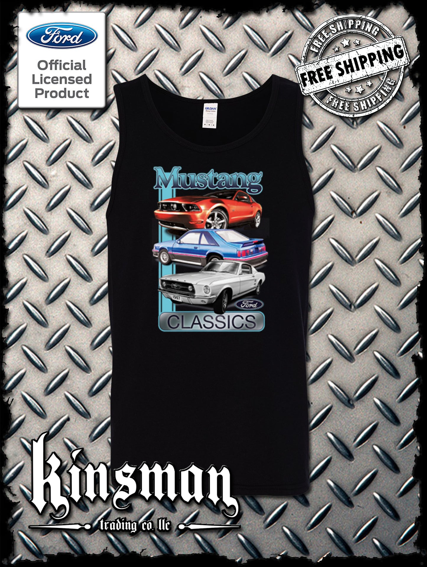 Ford Mustang Classics Tank Top T-Shirt