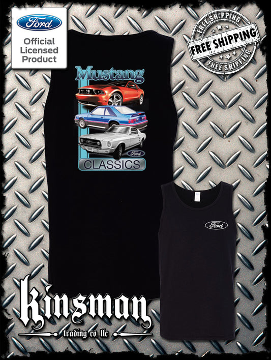 Ford Mustang Classics 2-Sided Tank Top T-Shirt