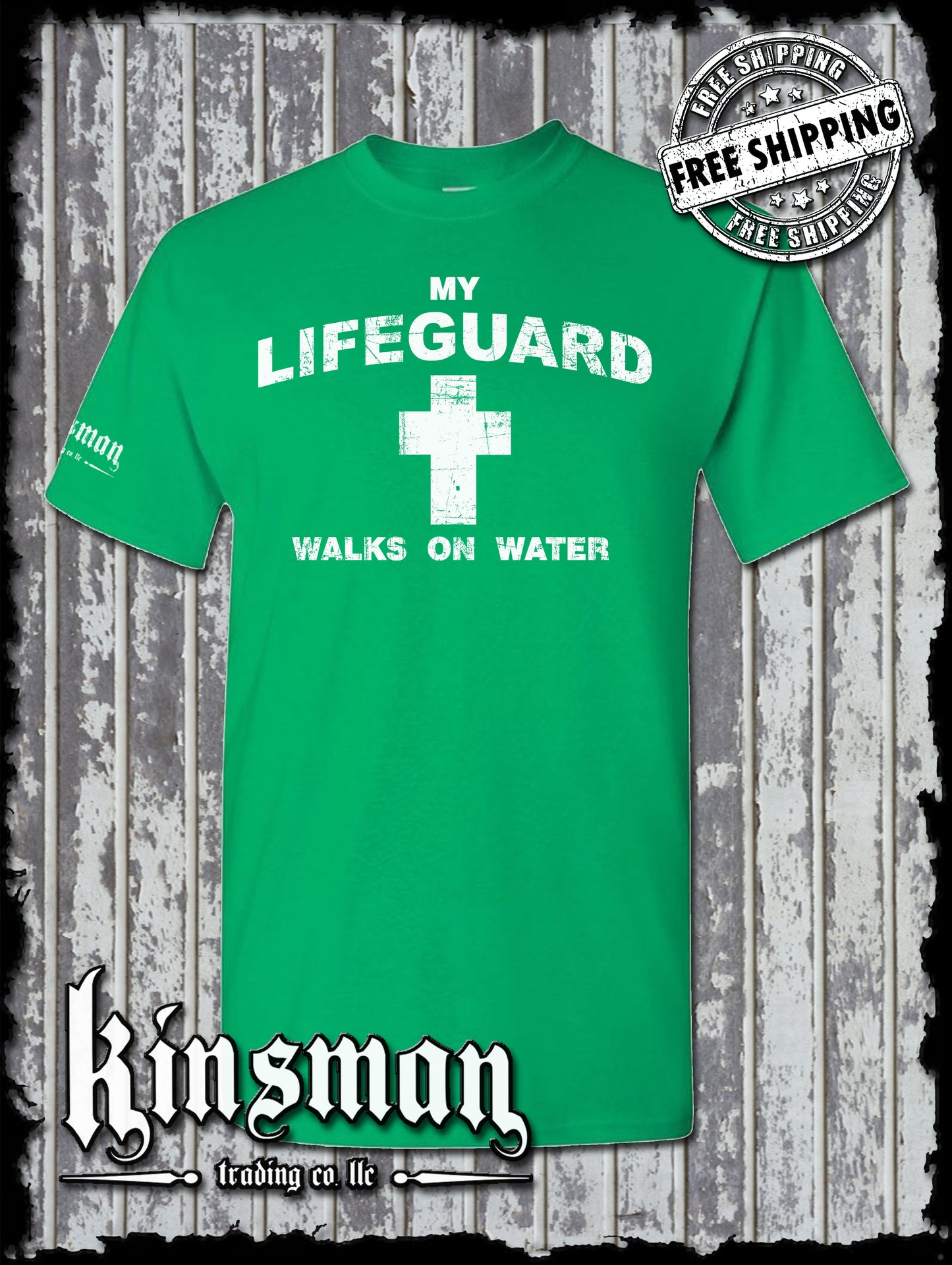 My Lifeguard Walks On Water T-Shirt