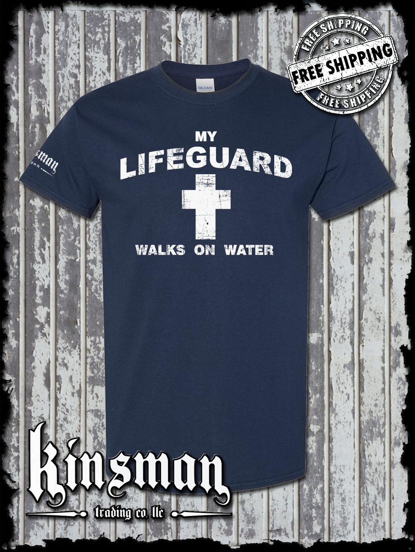 My Lifeguard Walks On Water T-Shirt
