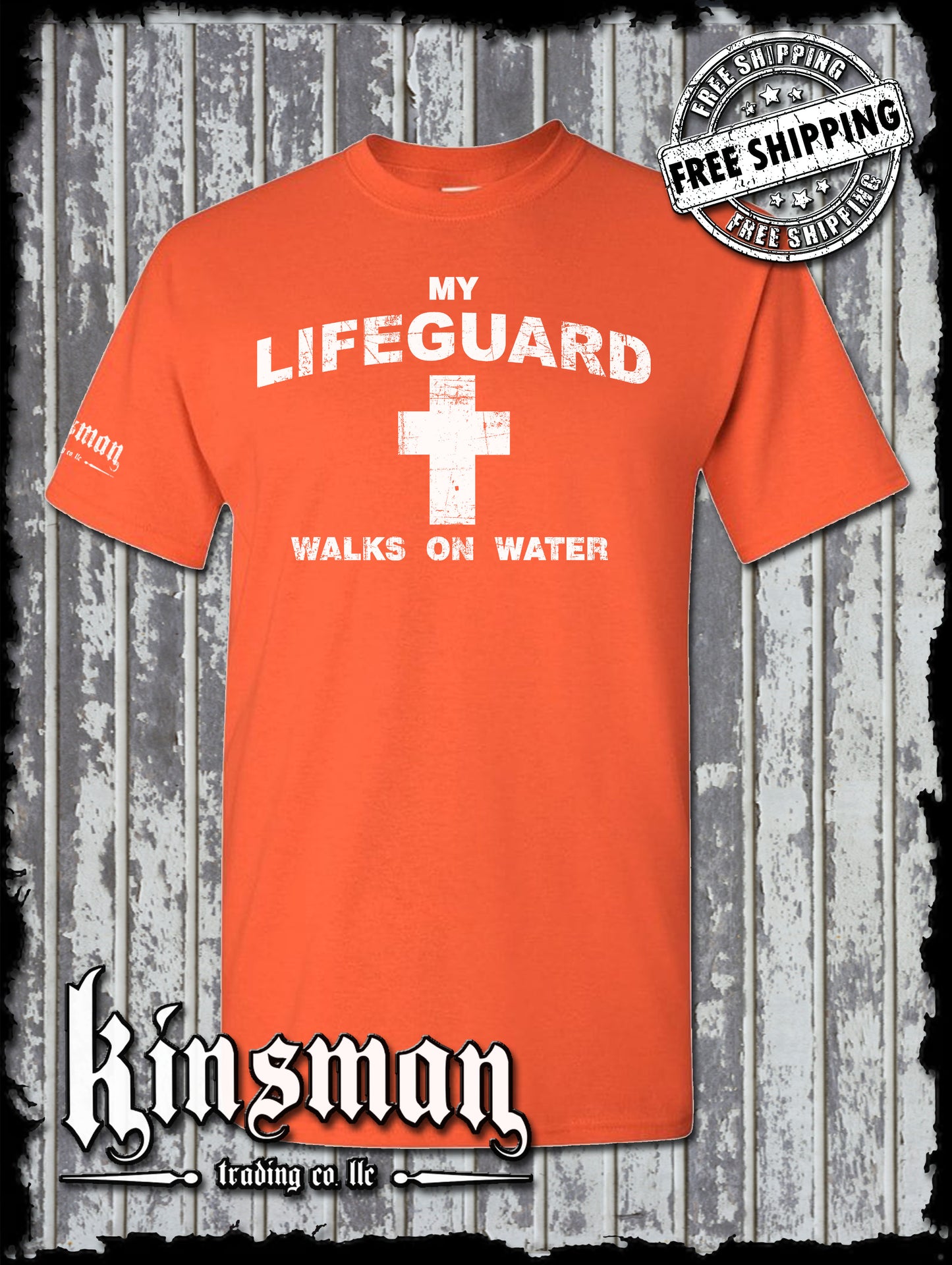My Lifeguard Walks On Water T-Shirt