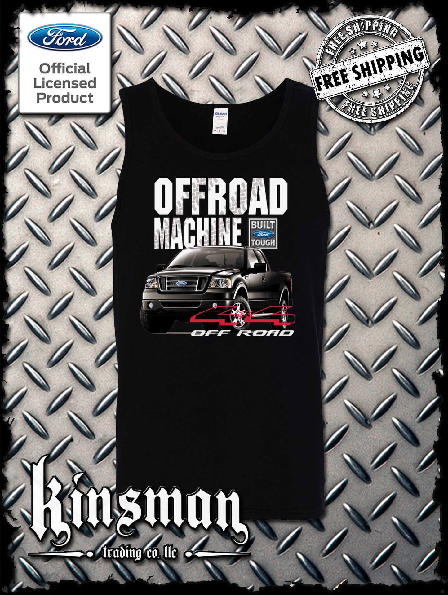 Ford F-150 Off Road Machine Tank Top T-Shirt - Official Licensed Product
