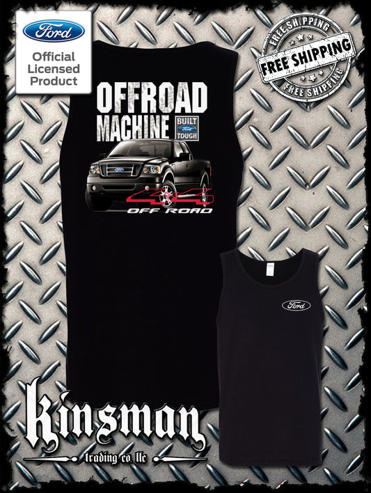Ford F-150 Off Road Machine 2-Sided Tank Top T-Shirt - Official Licensed Product