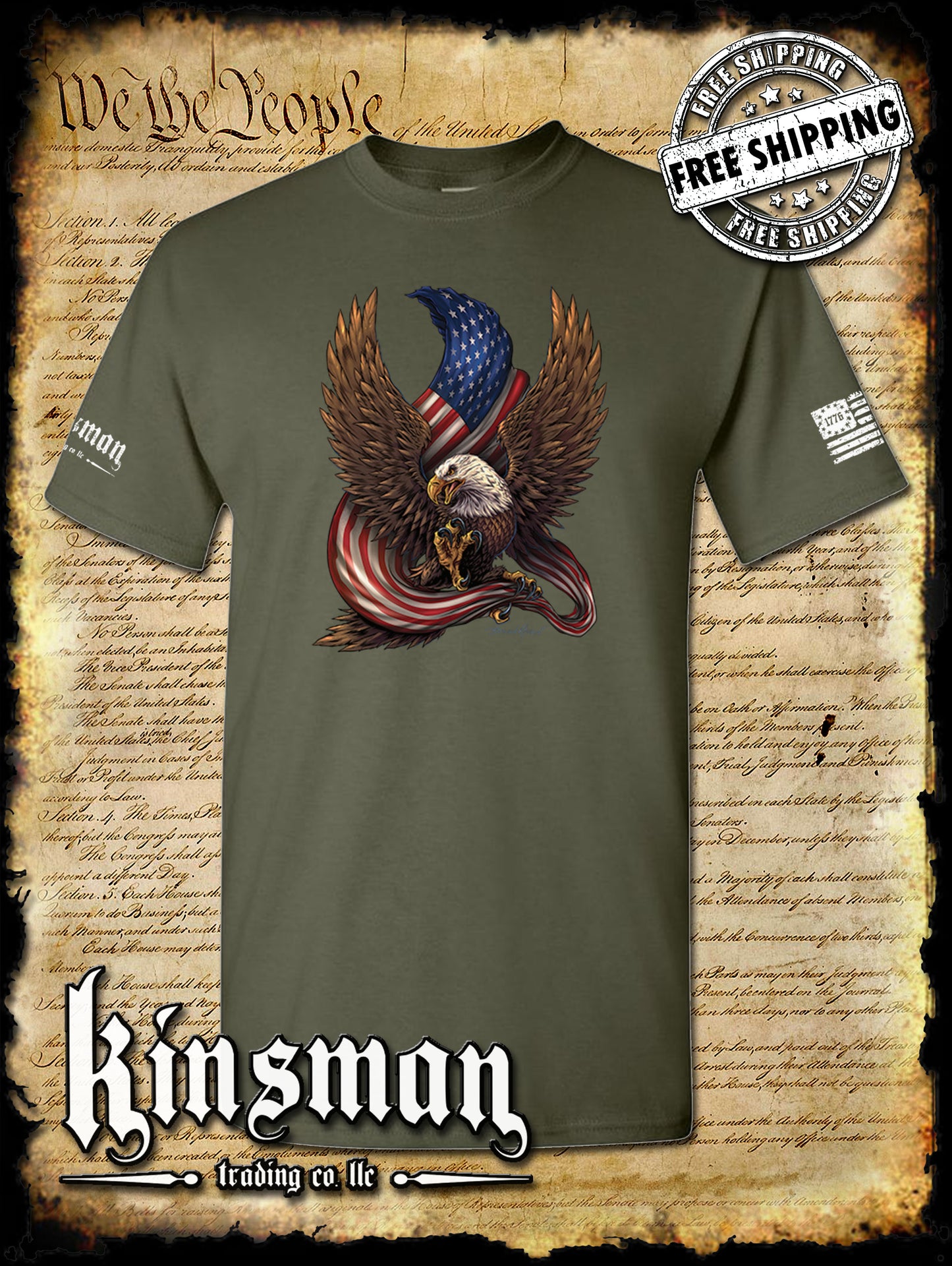American Flag / Eagle T-Shirt
