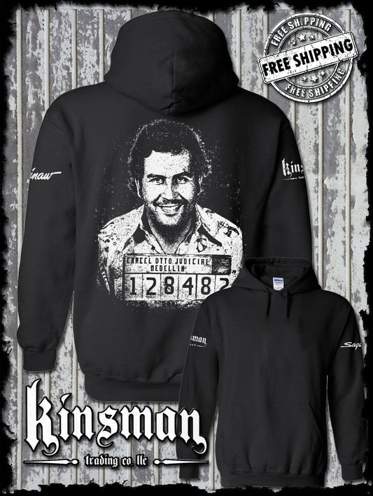 Pablo Escobar Mug Shot Hoodie / Sweatshirt