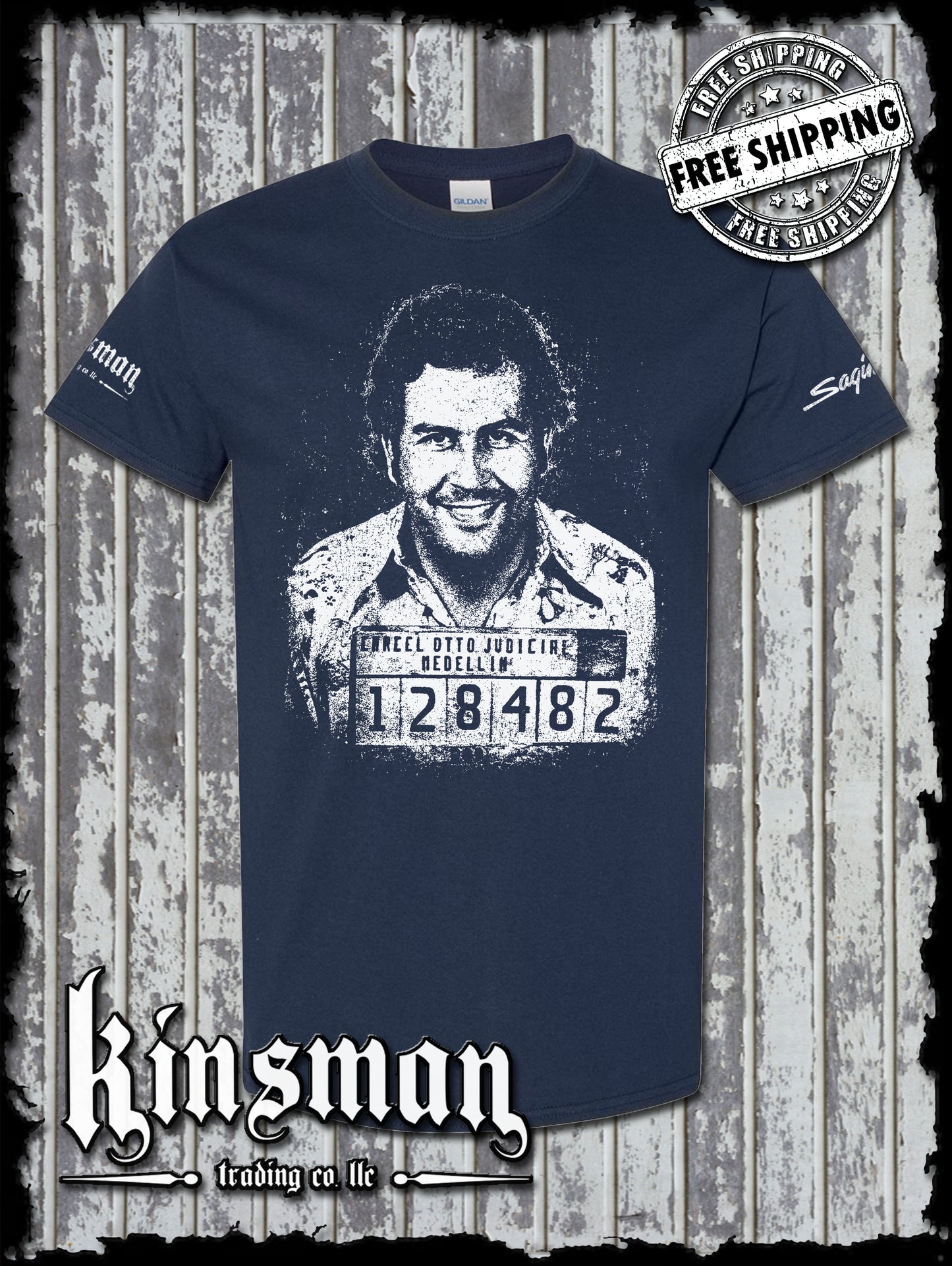 Pablo Escobar Mug Shot T-Shirt