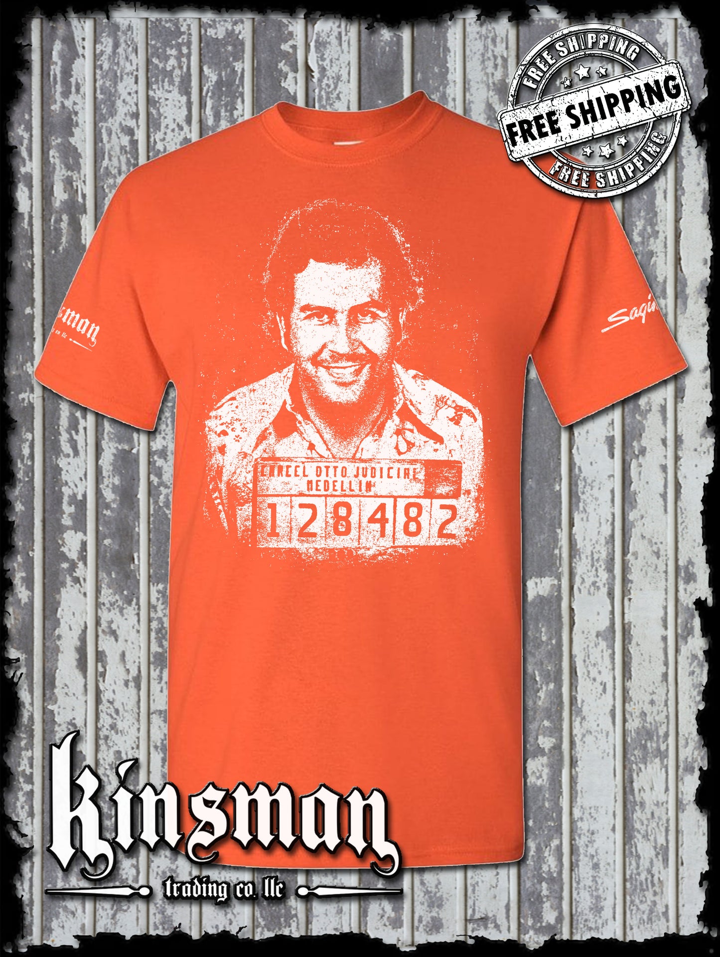 Pablo Escobar Mug Shot T-Shirt