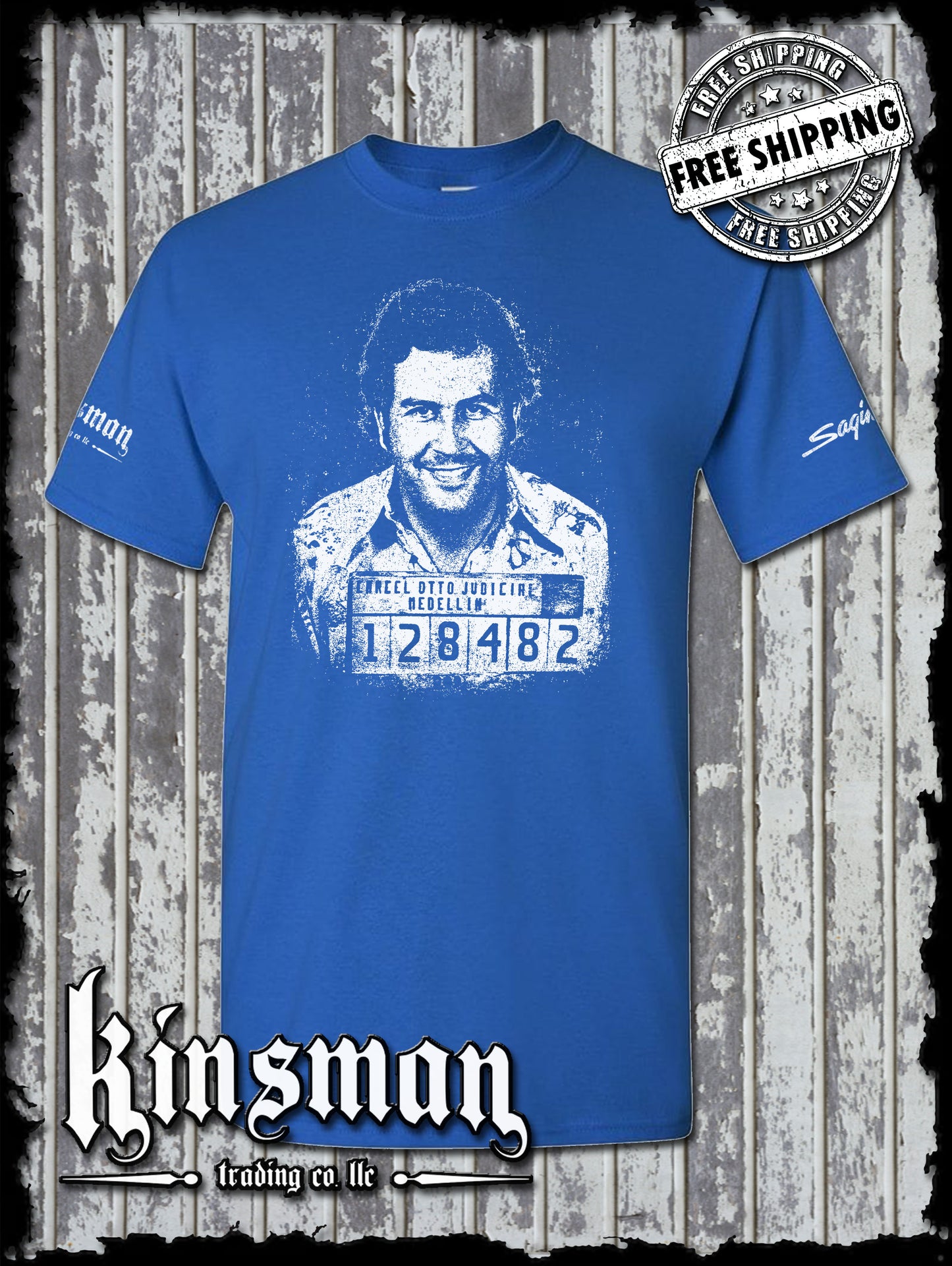 Pablo Escobar Mug Shot T-Shirt