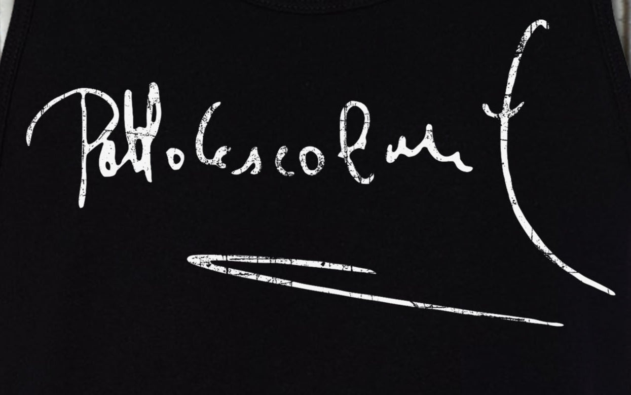Pablo Escobar Signature Tank Top T-Shirt - Colombia NARCOS Plata O Plomo