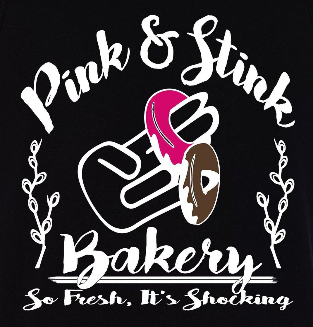 Pink & Stink Bakery Funny Adult Humor Offensive Tank Top T-Shirt