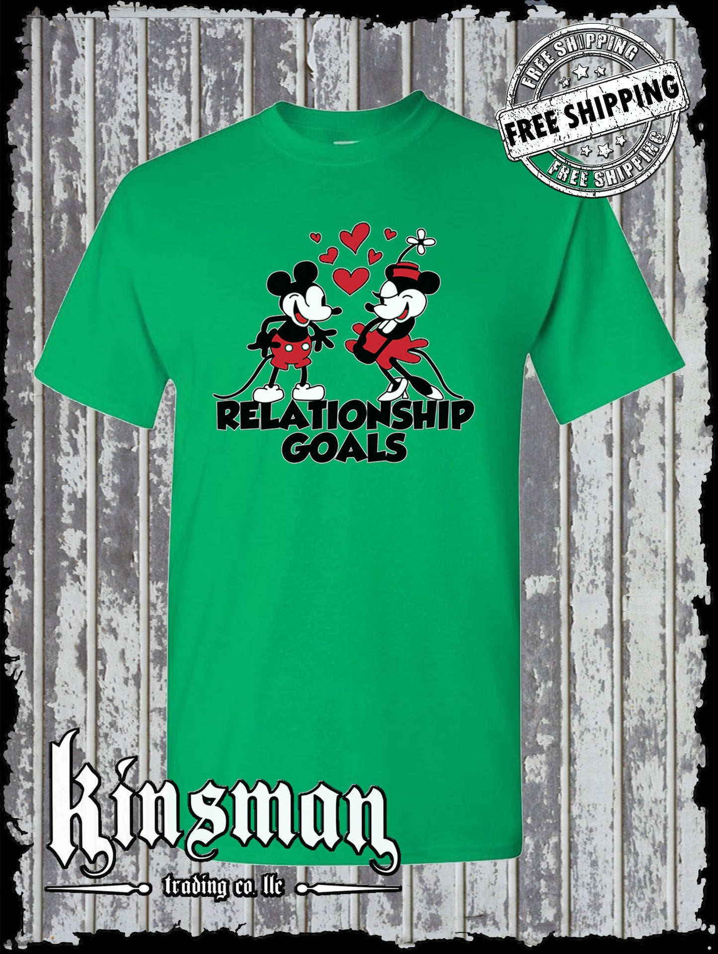 Steamboat Willie Relationship Goals T Shirt / Cartoon Mouse