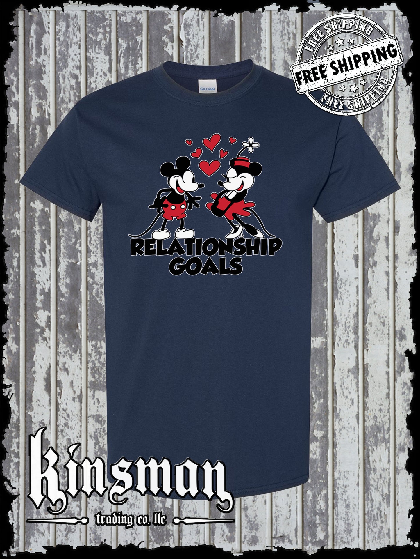 Steamboat Willie Relationship Goals T Shirt / Cartoon Mouse