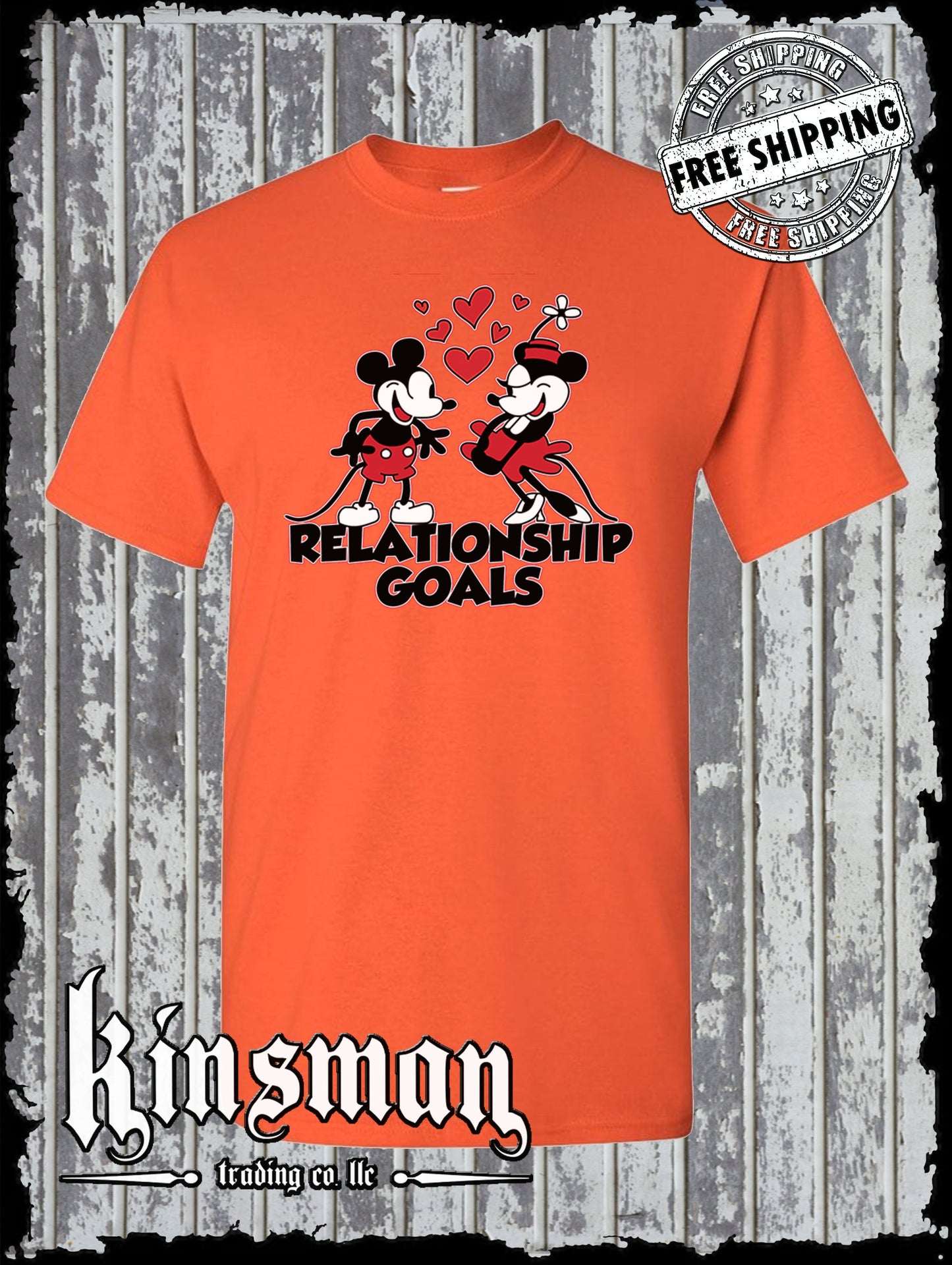 Steamboat Willie Relationship Goals T Shirt / Cartoon Mouse