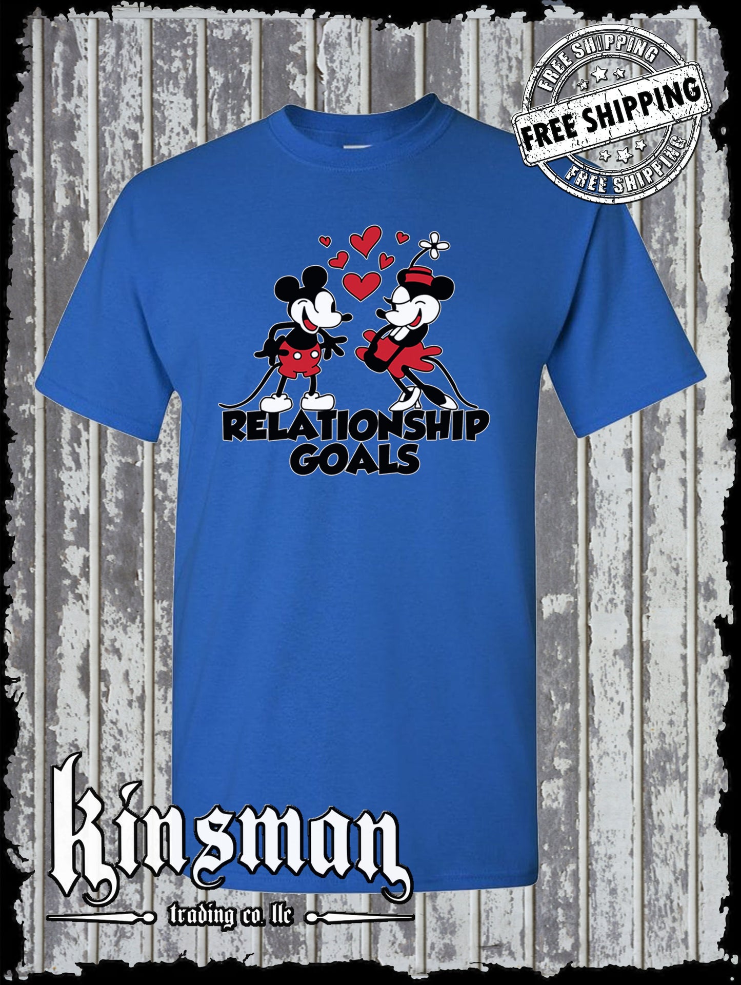 Steamboat Willie Relationship Goals T Shirt / Cartoon Mouse
