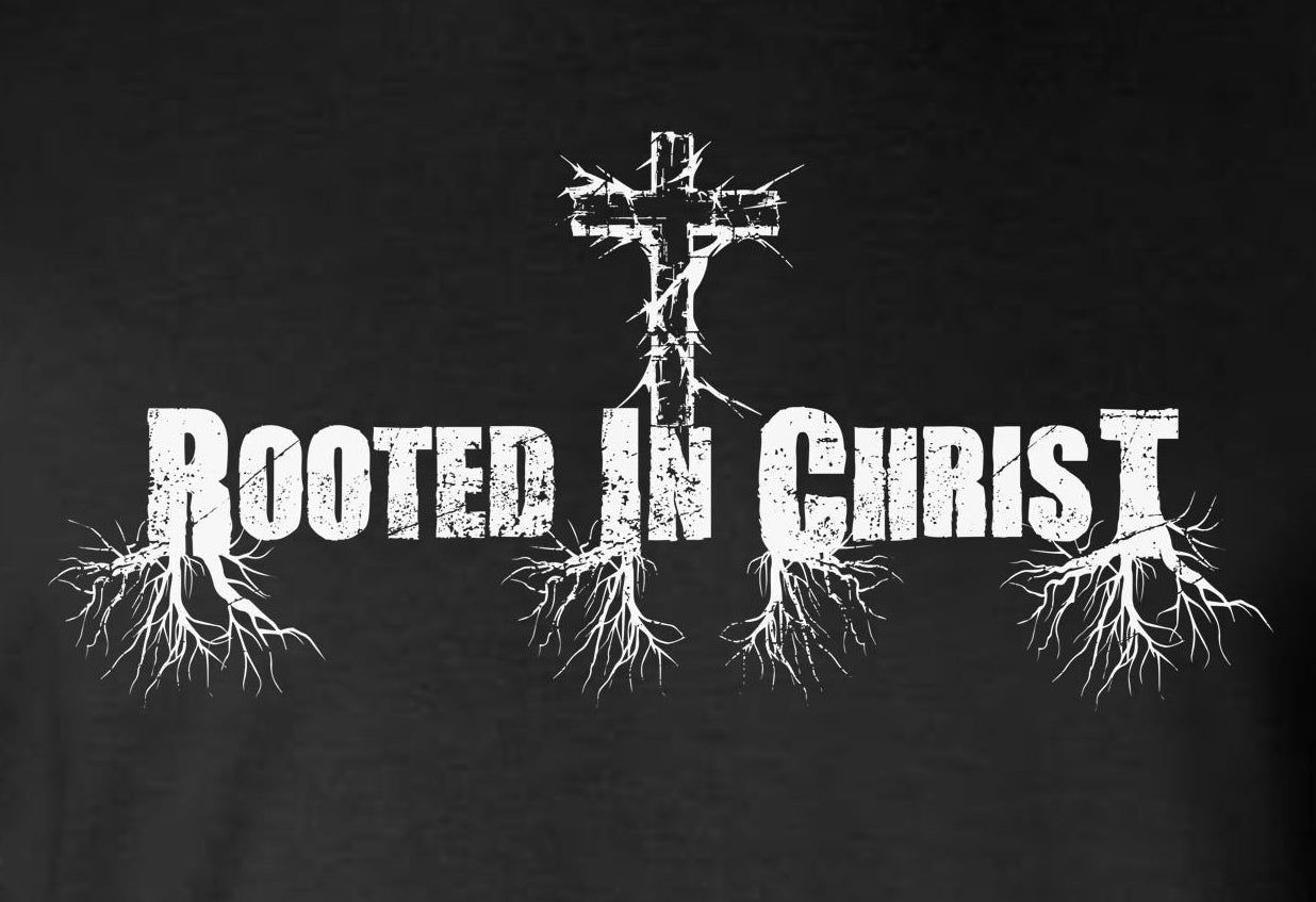 Rooted In Christ Hoodie / Sweatshirt - Jesus Christian Catholic God Bible Faith Cross