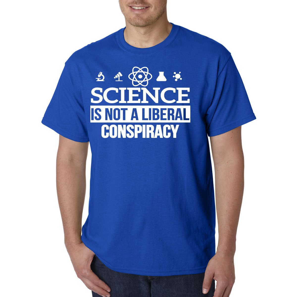 Science Is NOT a LIBERAL CONSPIRACY T-Shirt