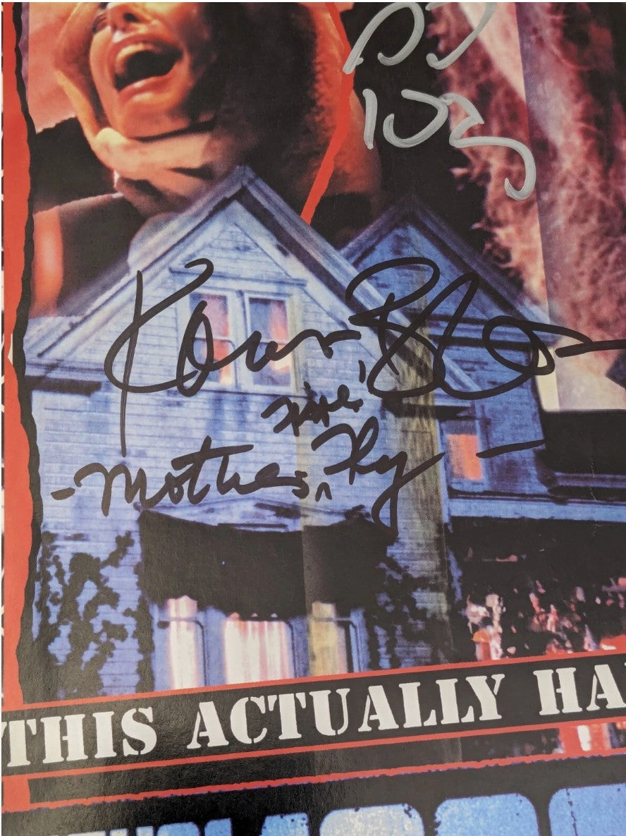 House of 1000 Corpses 11x17 Poster Signed x5 Sid Haig Karen Black Moseley Mukes