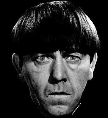 Three Stooges Moe Long Sleeve T-Shirt