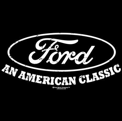 Ford Logo An American Classic 2-Sided T-Shirt