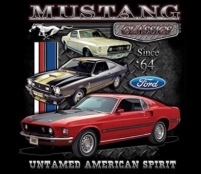 Ford Mustang Untamed Since '64 2-Sided Tank Top T-Shirt