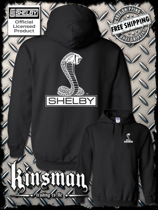 Shelby Cobra Logo 2 Sided Hoodie / Sweatshirt Official Licensed Product