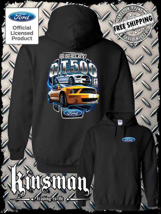 Ford / Shelby GT 500 Hoodie Sweatshirt - Official Licensed Product