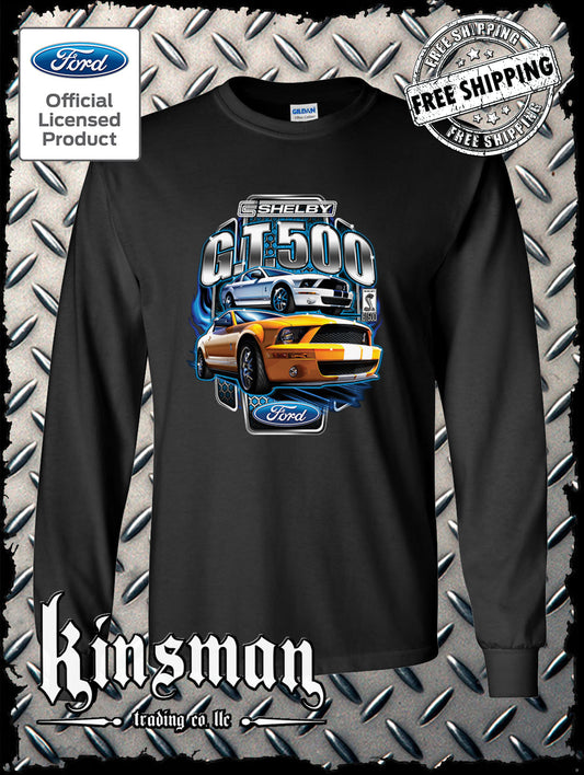 Ford / Shelby GT 500 Long Sleeve T-Shirt - Official Licensed Product